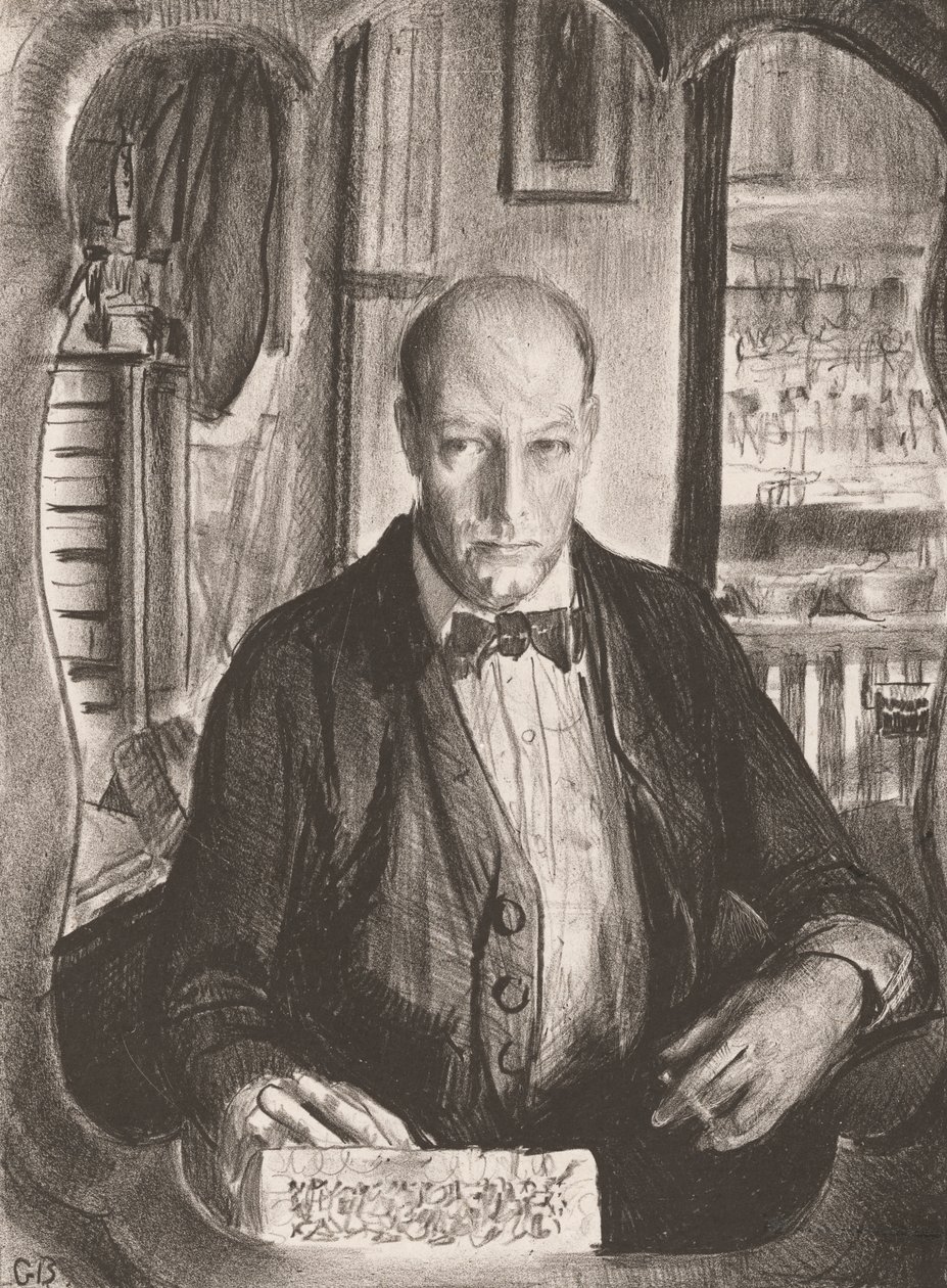 Autoportrét George Wesley Bellowsa od George Wesley Bellows