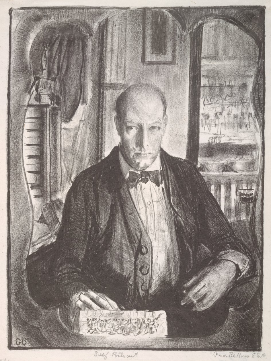 Autoportrét George Wesley Bellowsa od George Wesley Bellows