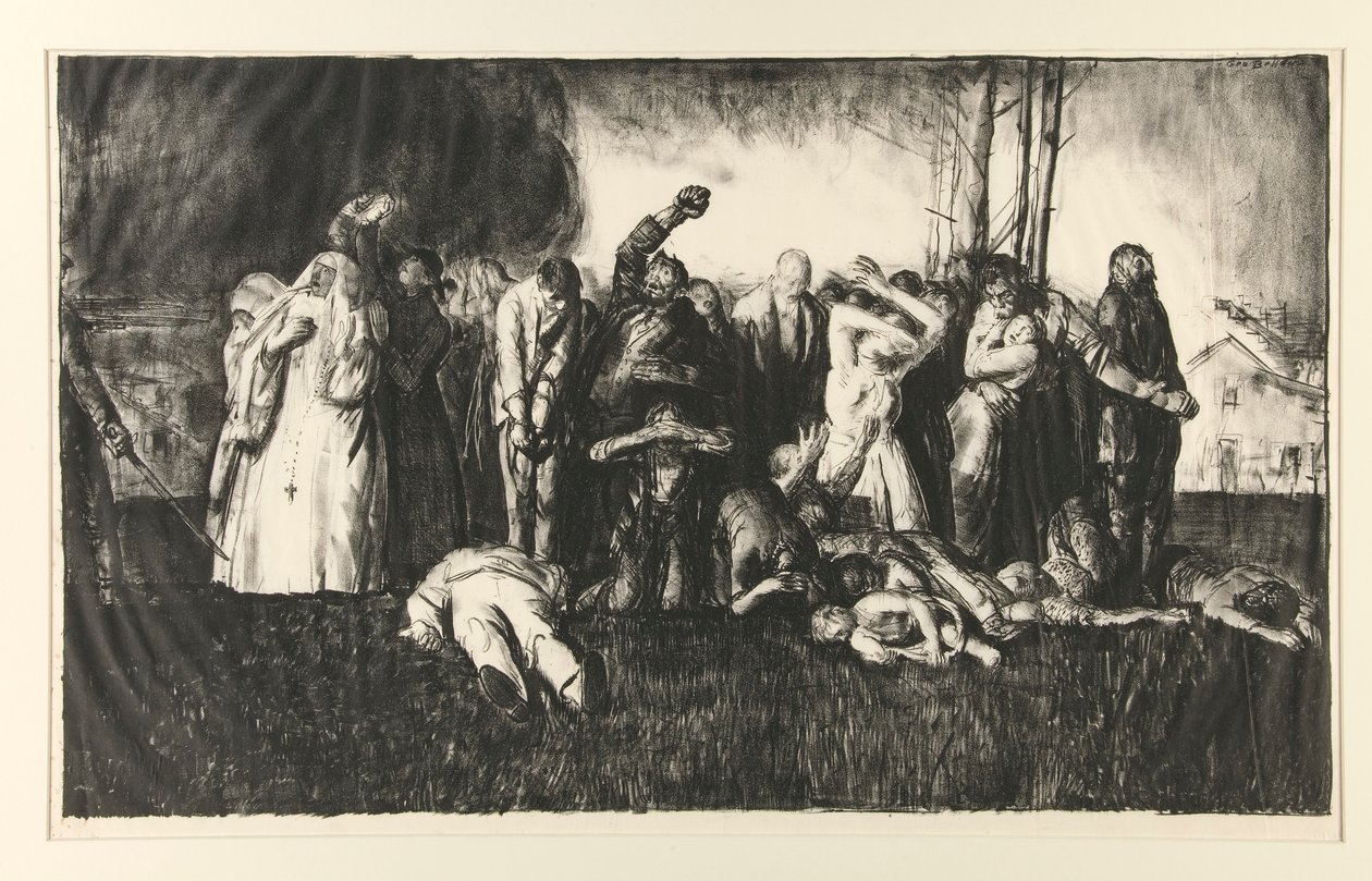 Masakr: Válečná série od George Wesley Bellows