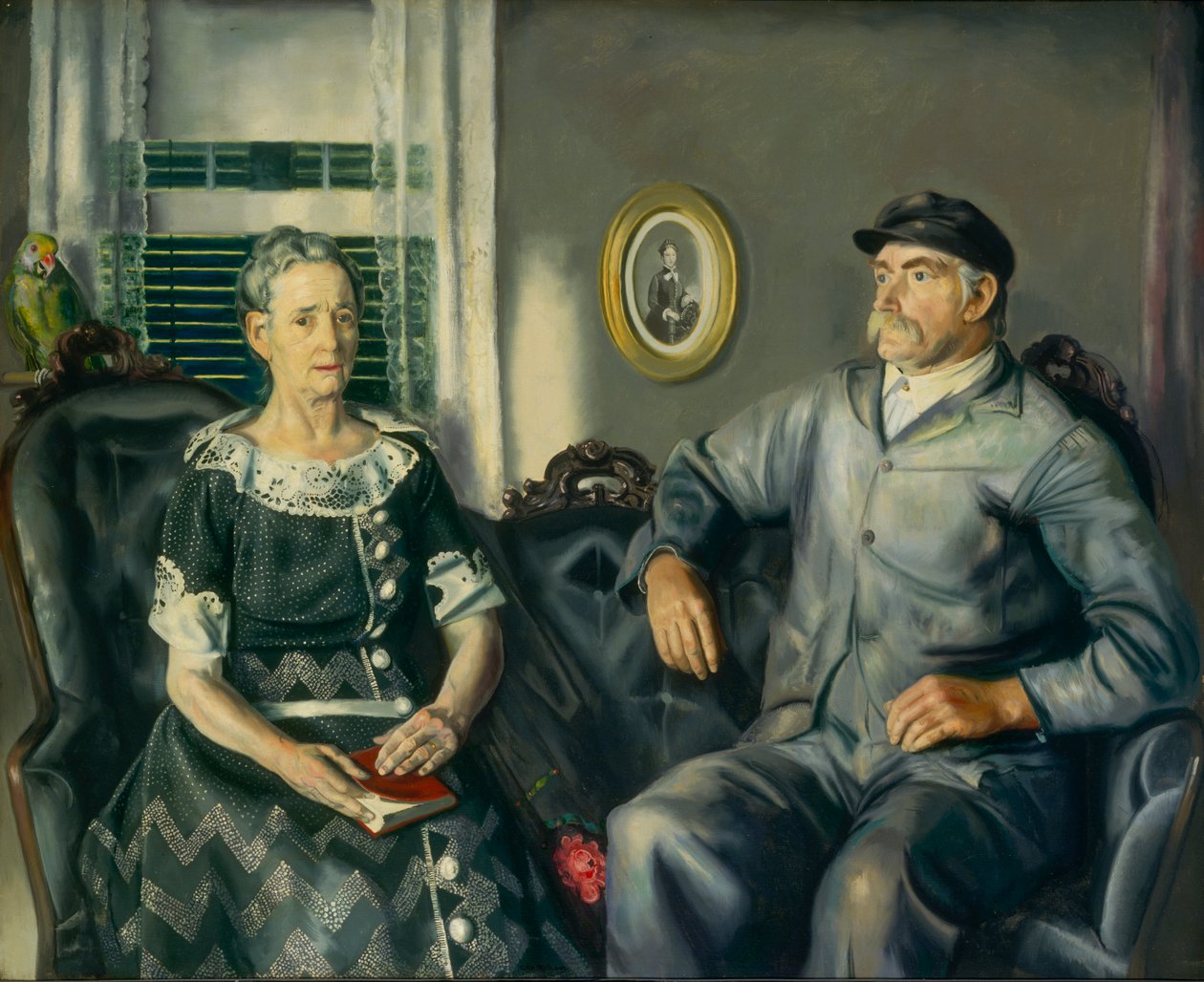 Pan a paní Phillip Waseovi, 1924. od George Wesley Bellows