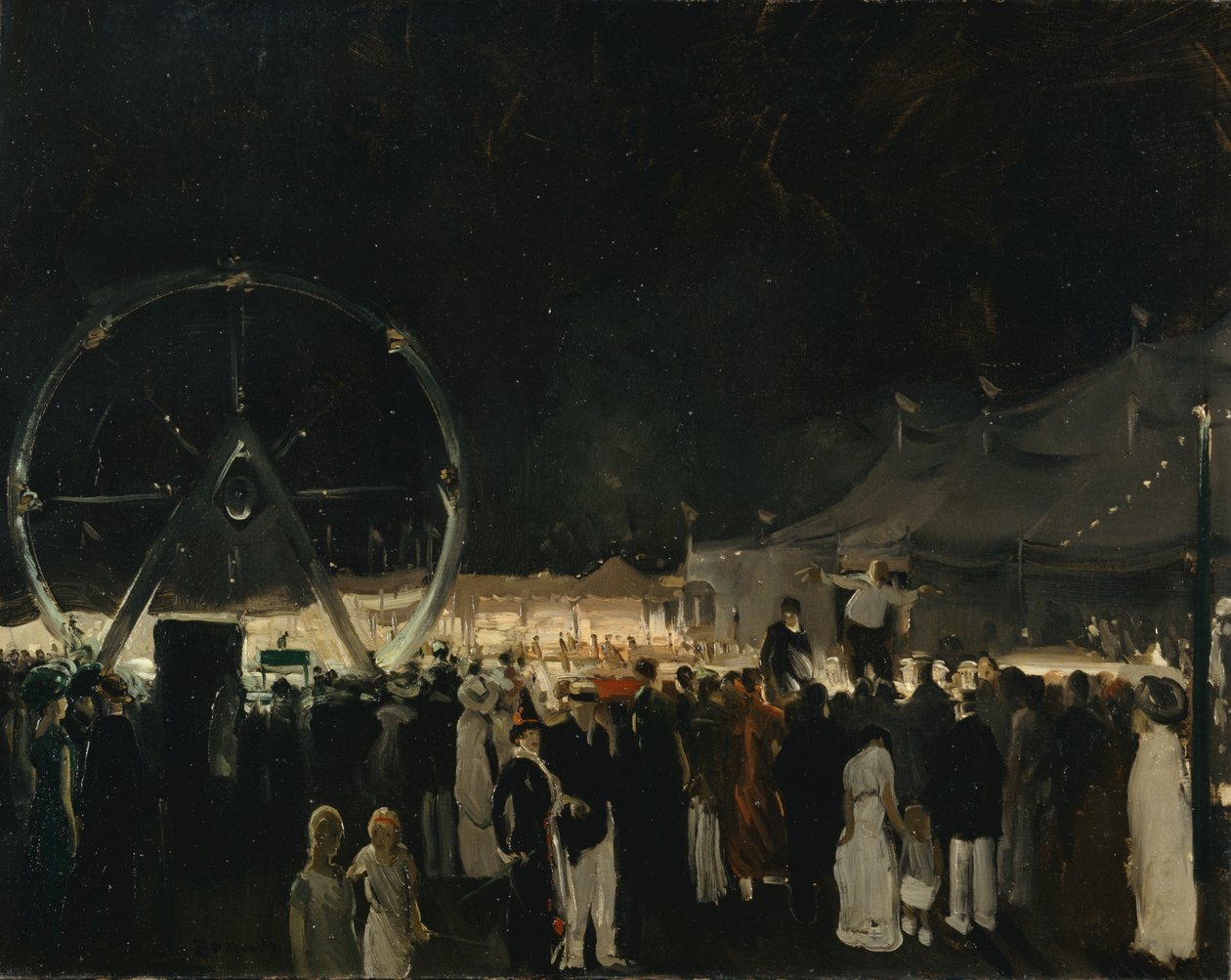 Mimo velký stan, 1912 od George Wesley Bellows