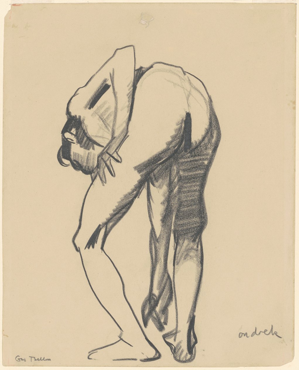 Studie pro Riverfront č. 1, c. 1915. od George Wesley Bellows