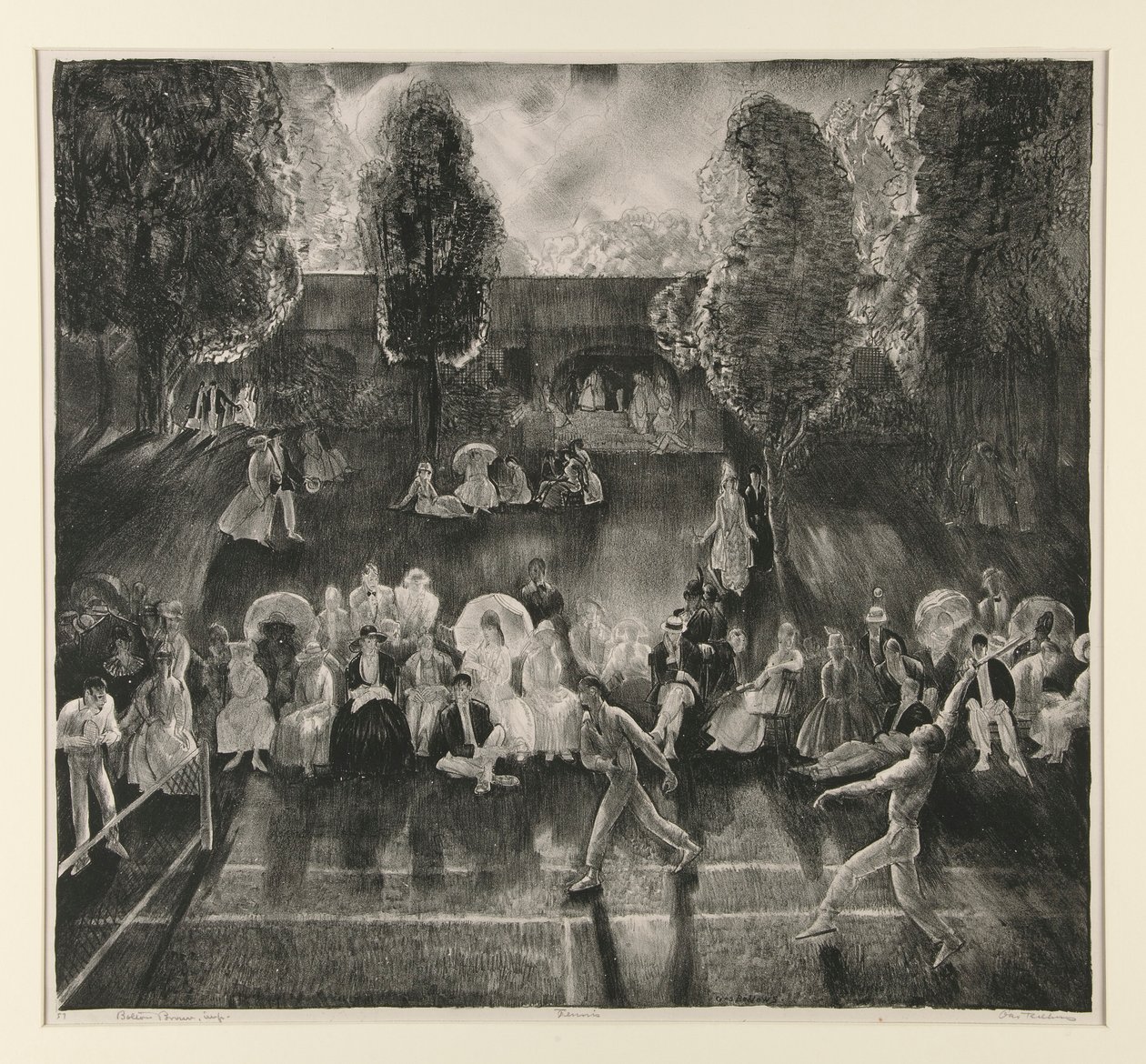 Tenis od George Wesley Bellows