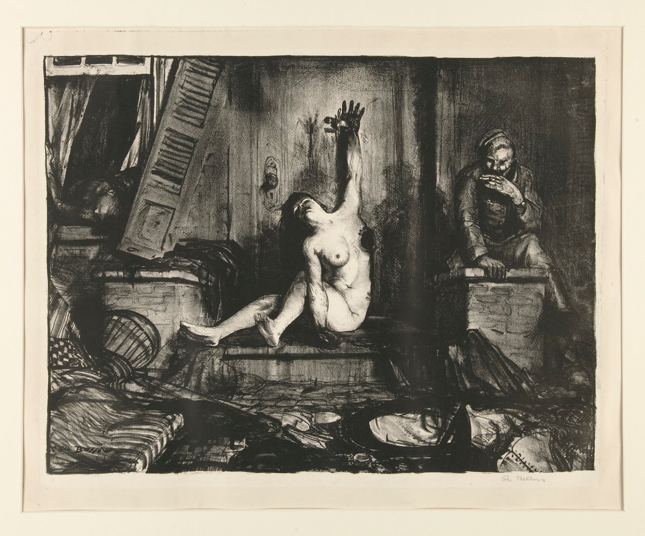 Cigareta z válečné série od George Wesley Bellows