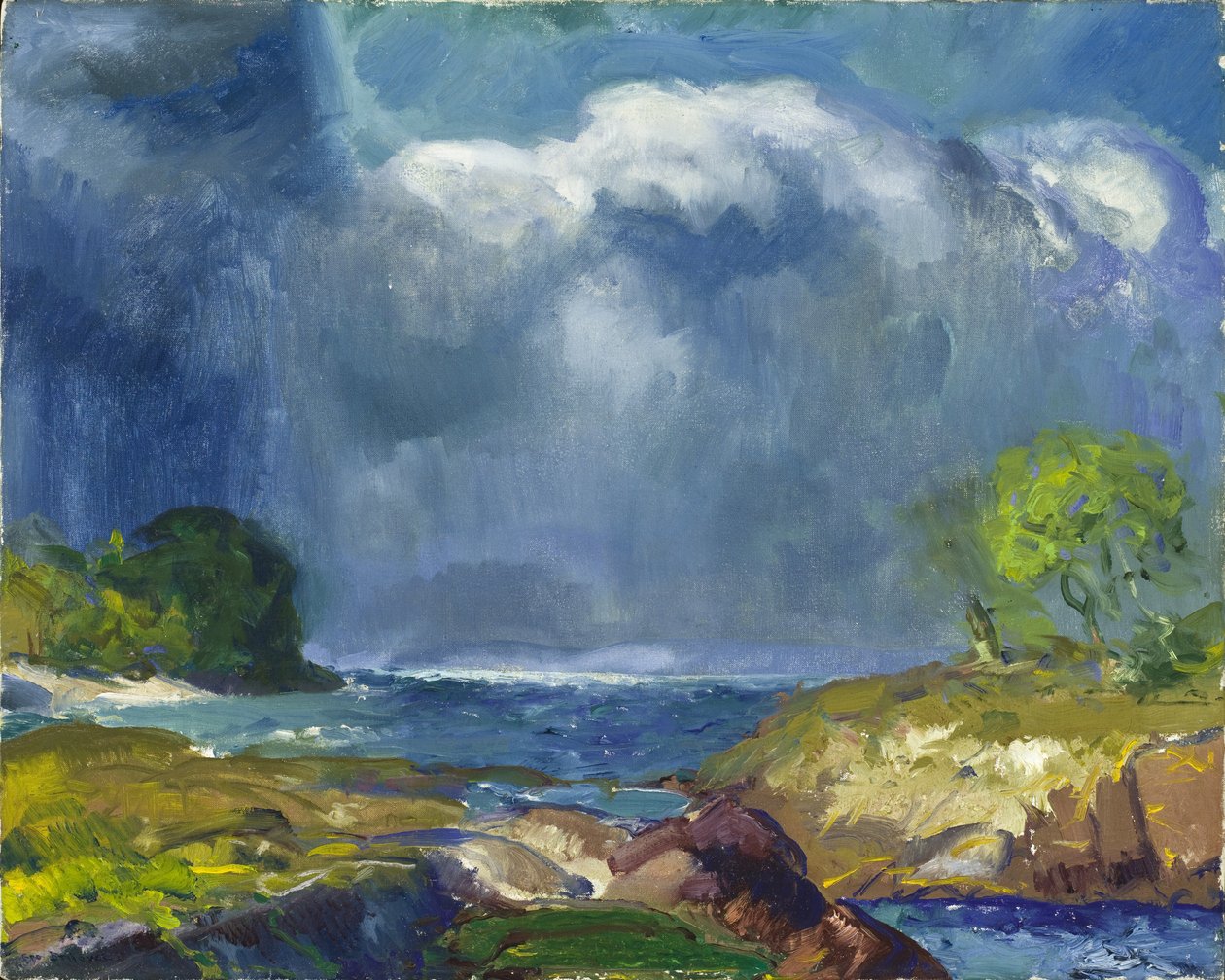 Přicházející bouře od George Wesley Bellows