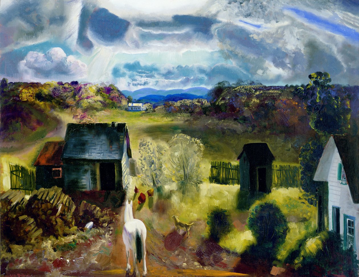 Bílý kůň od George Wesley Bellows
