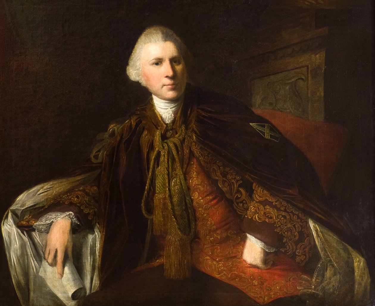 George Dempster (1732-1818) z Dunnichen a Skibo, kolem roku 1786 (olej na plátně) od George Willison