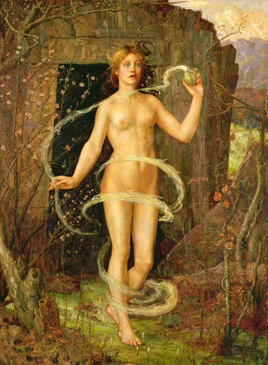 Spring Witch, cca 1880 (olej na plátně) od George Wilson