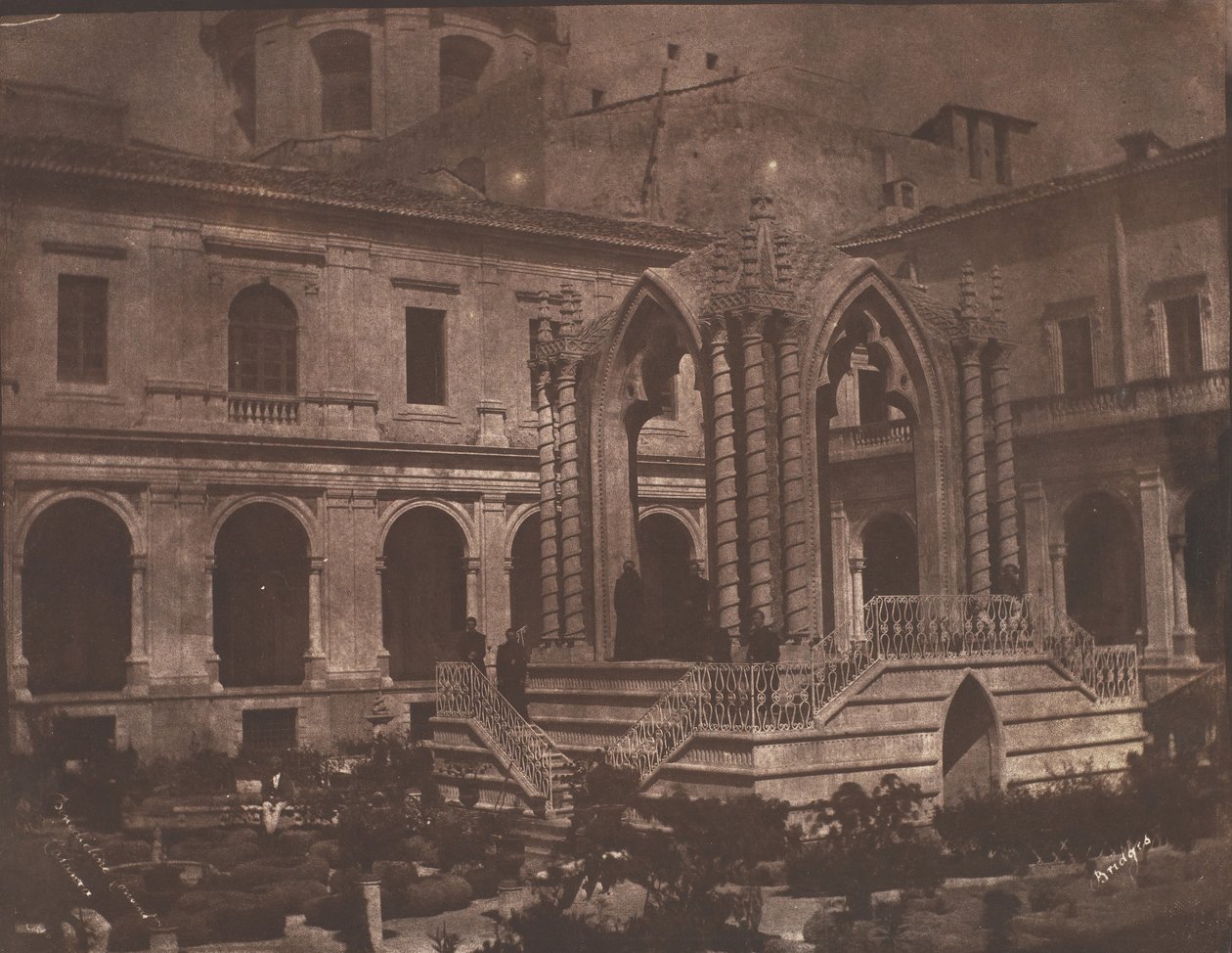 Benediktinský klášter, Catania, 1846. od George Wilson Bridges