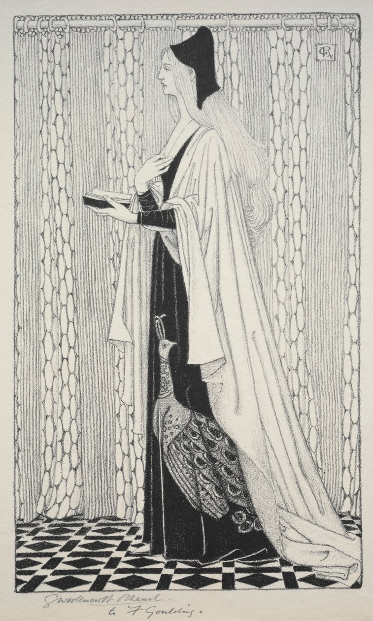 Studie kostýmů od George Woolliscroft Rhead