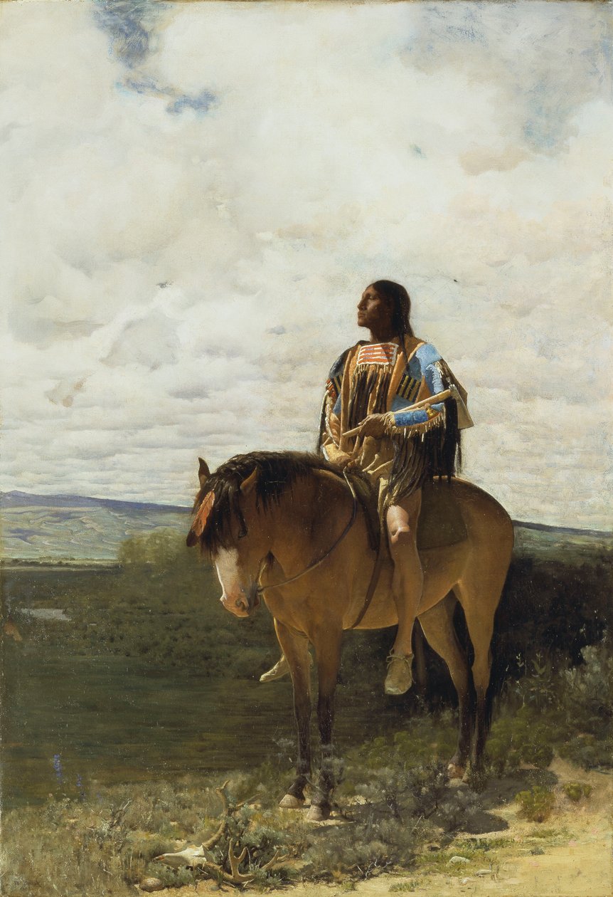 Sioux Brave od George de Forest Brush