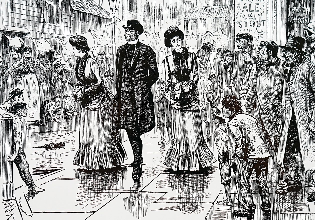 Kontrola nižších řádů. George du Maurier (1834-1896), francouzsko-britský karikaturista a autor od George du Maurier