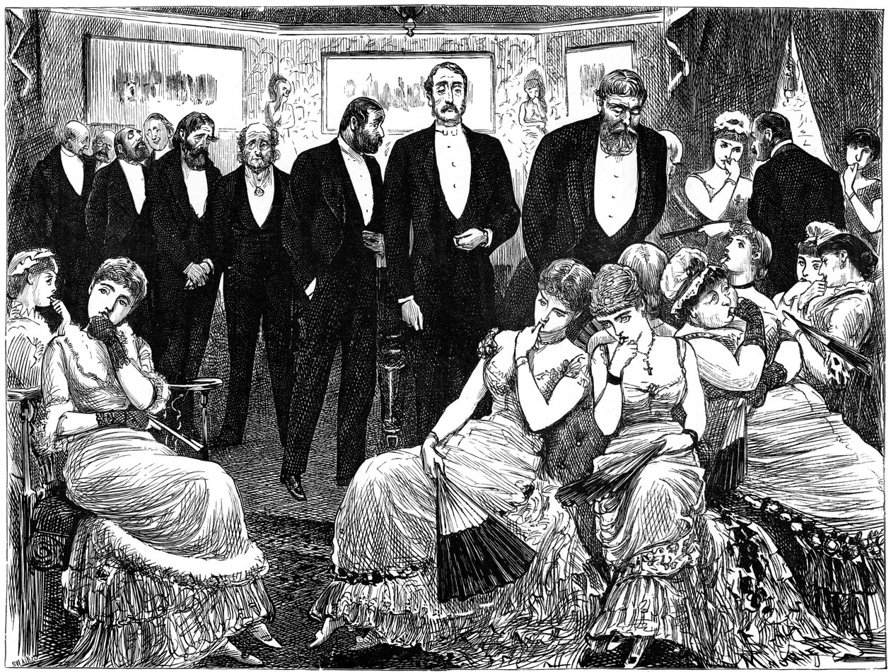 Katastrofální výsledek Beautymania, 1879 1891 od George du Maurier