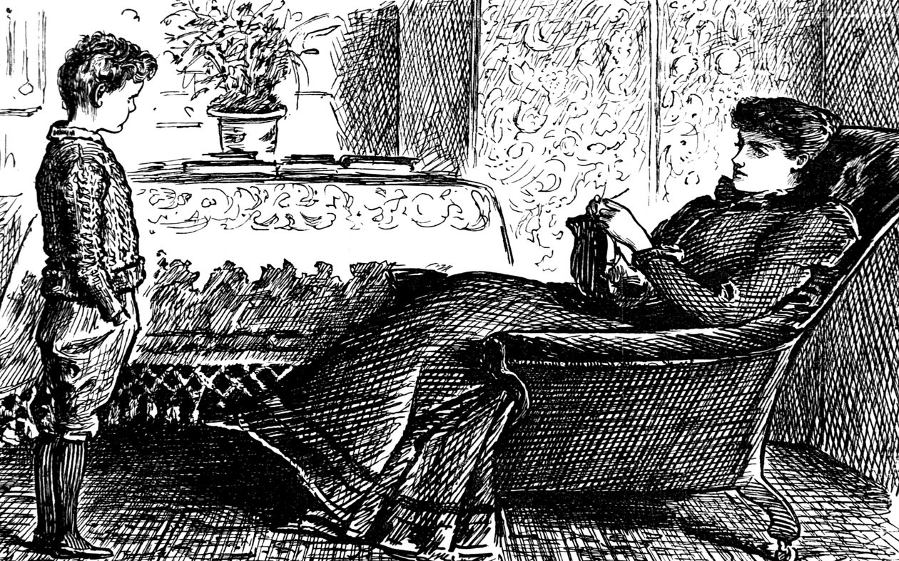 Obtížnost udržení horní ruky od George du Maurier
