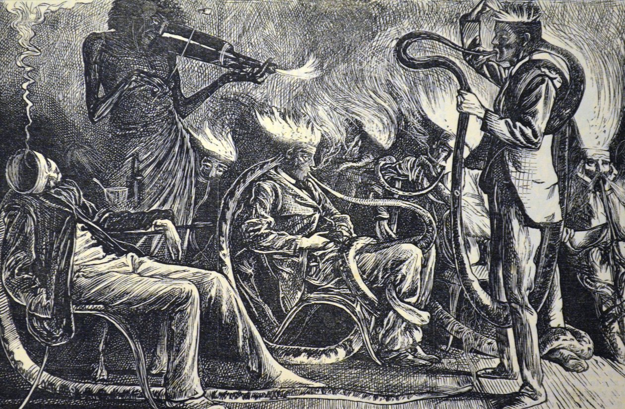 The Evils of Tobacco od George du Maurier