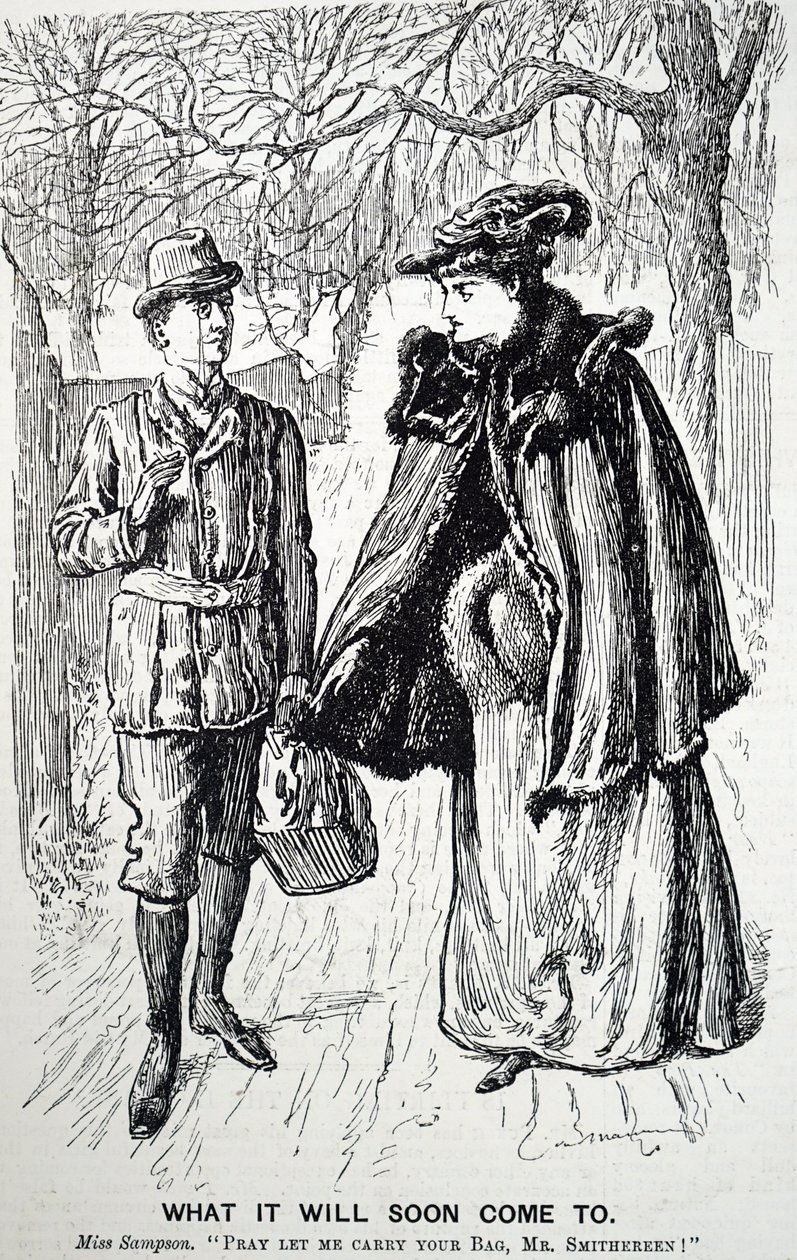 Chování moderní ženy. od George du Maurier