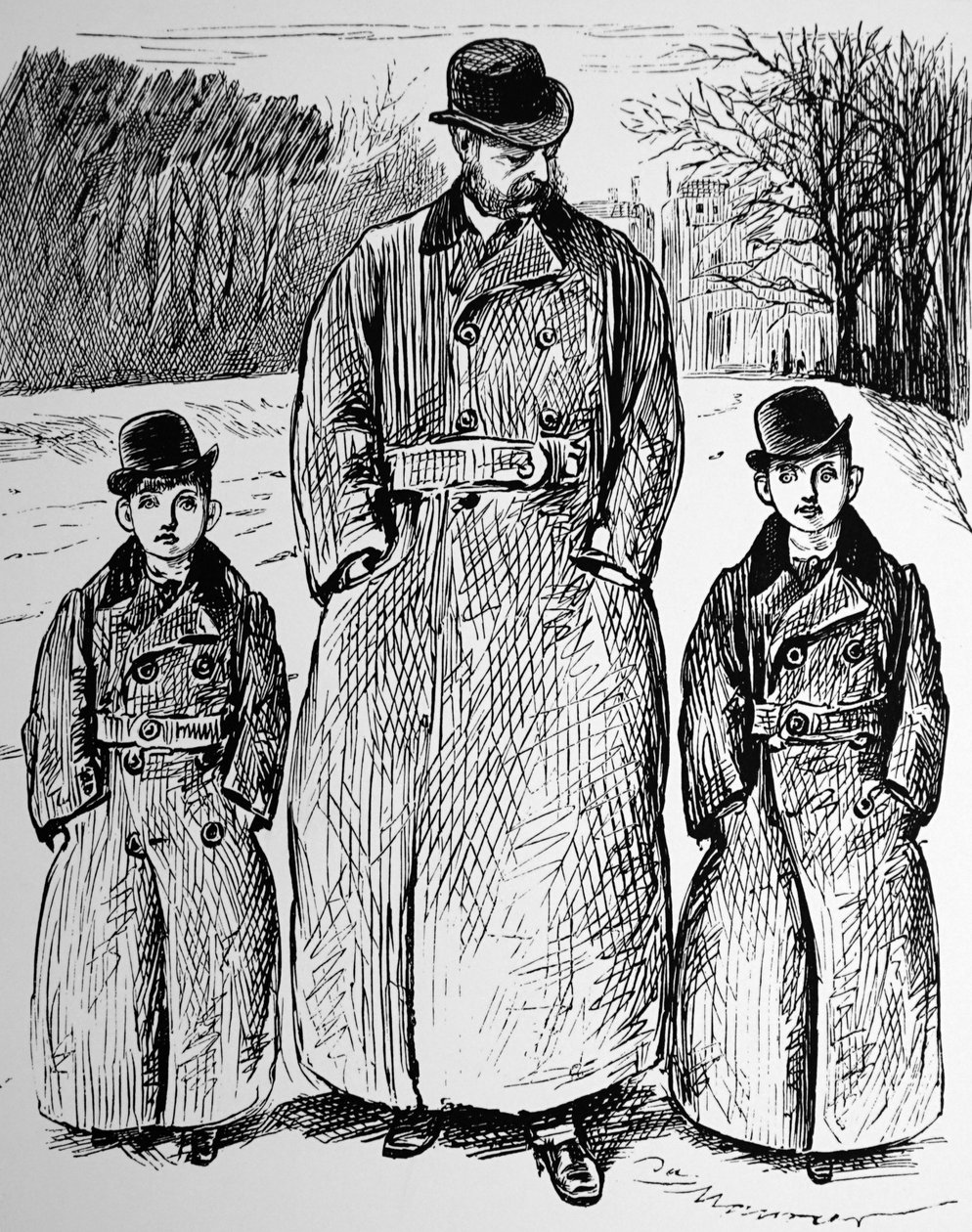 Šilinkový telegram od George du Maurier