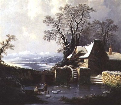 Zimní krajina od George of Chichester Smith