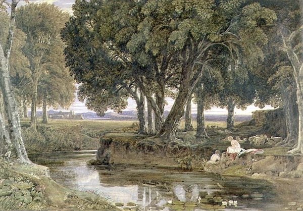Závěr dne, 1829 od George the Younger Barret