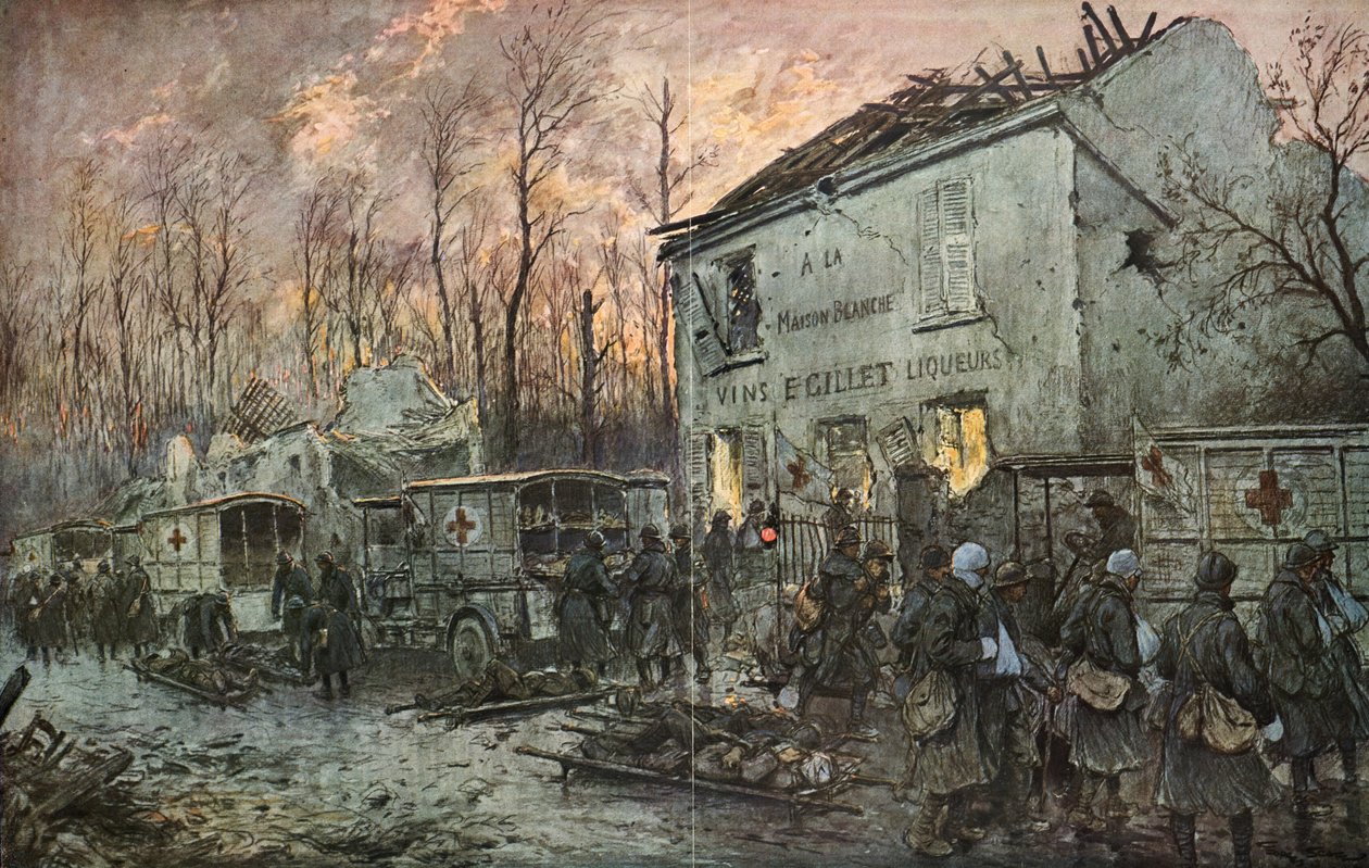 "Automobil za války" od Georges Bertin Scott