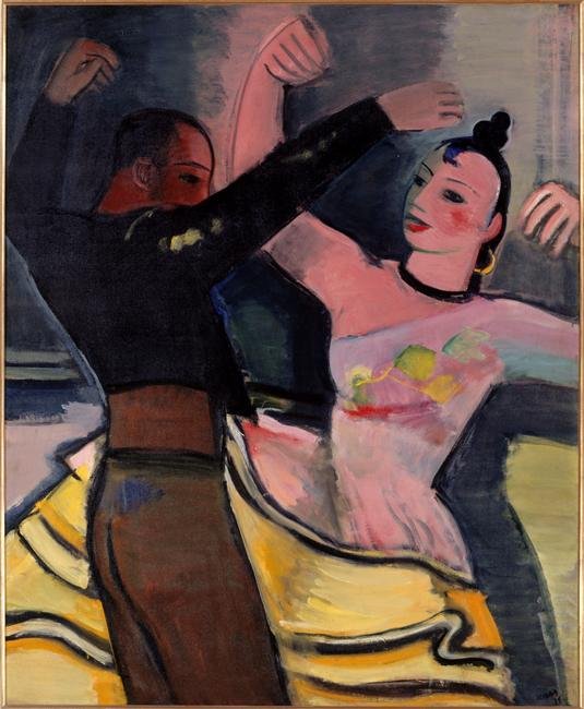 Tanečníci flamenca od Georges Karpeles