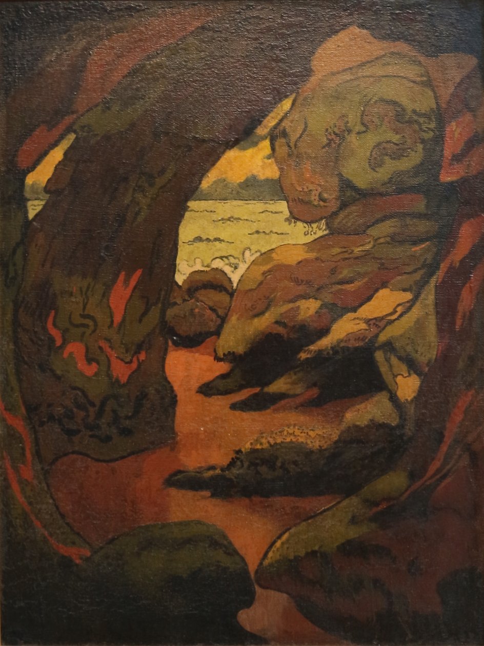Jeskyně v Camaretu od Georges Lacombe