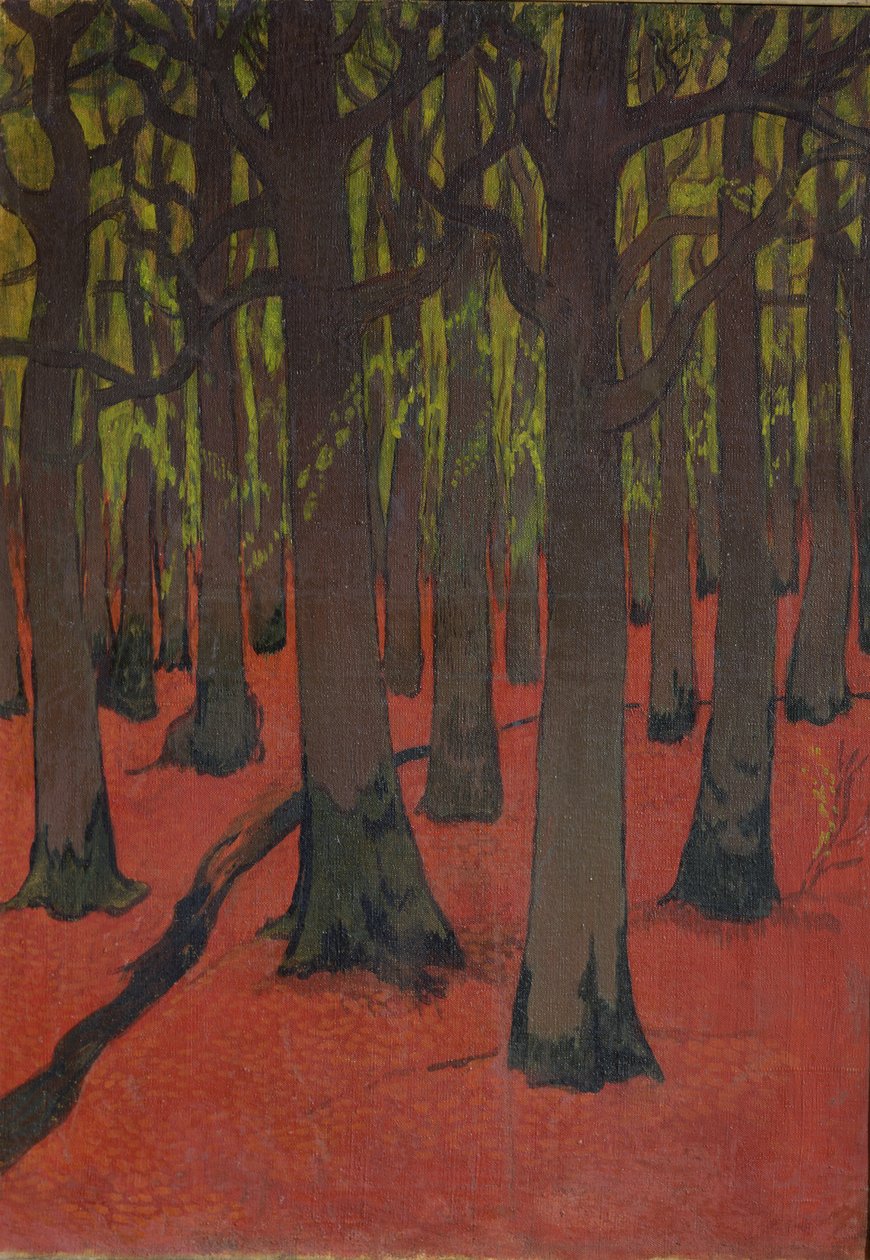 The Forest with Red Earth, c.1891 od Georges Lacombe