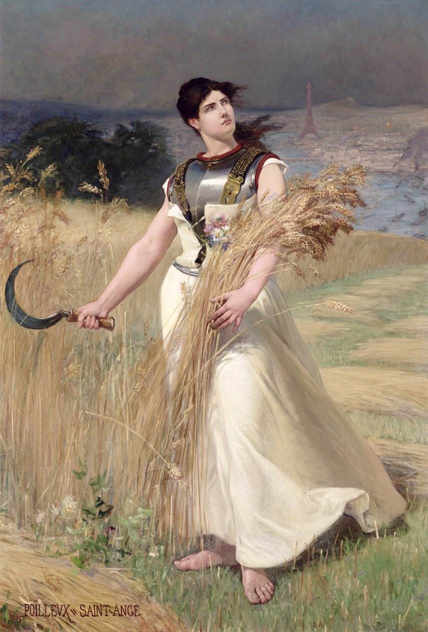 Alegorie Francie od Georges Louis Poilleux Saint Ange