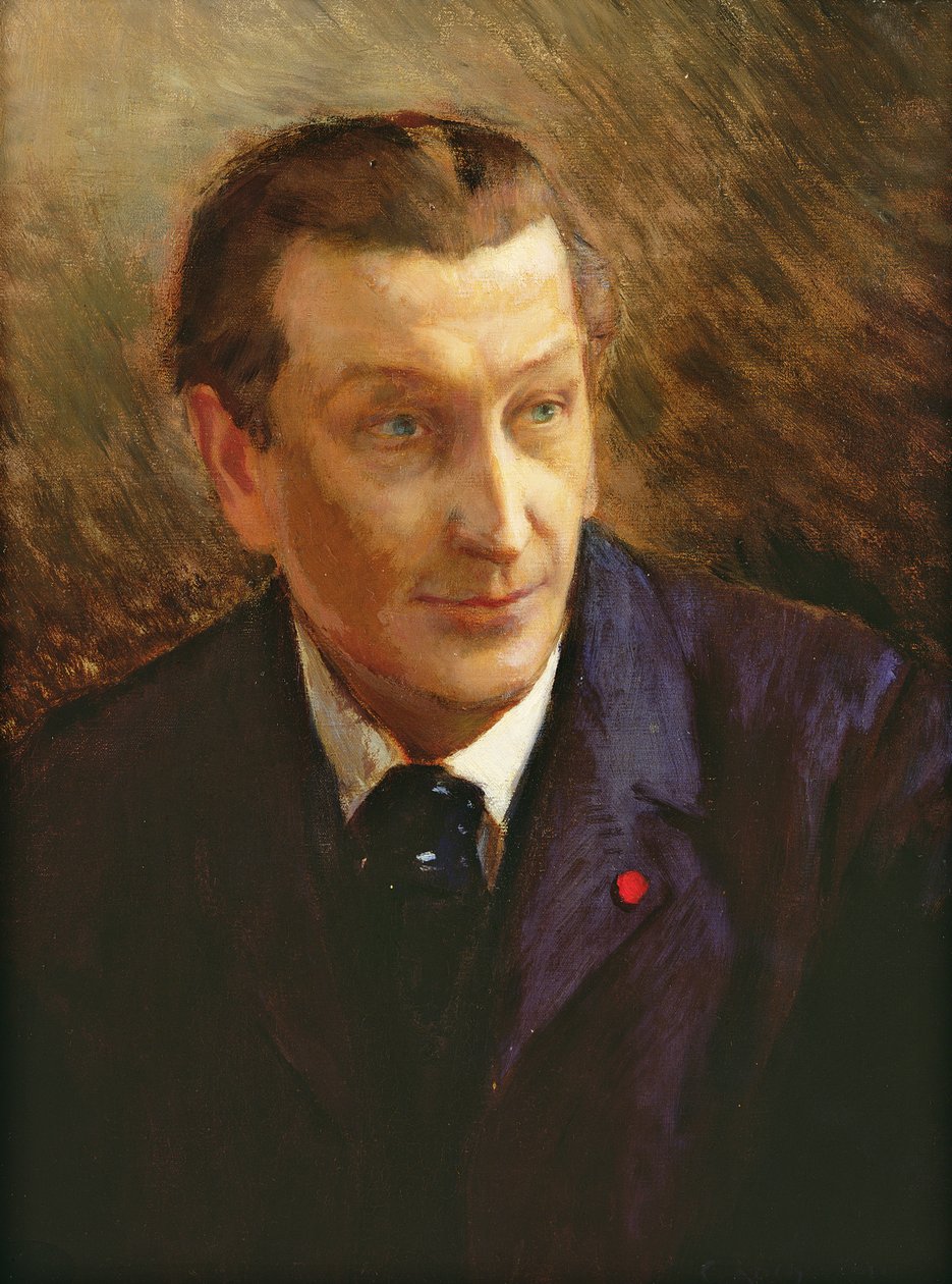 Portrét Francoise Coppeeho (1842-1908) od Georges Marie Rochegrosse