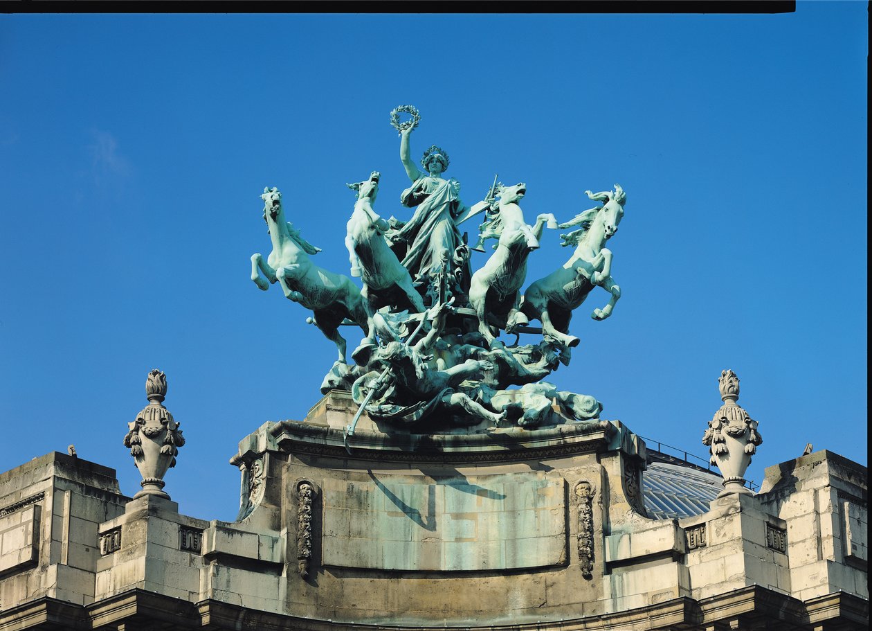 Quadriga, kolem 1897-1900 od Georges Recipon