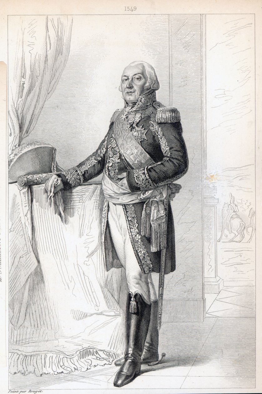 Francois-Henri de Franquetot de Coigny (1737-1821), vévoda z Coigny od Georges Rouget