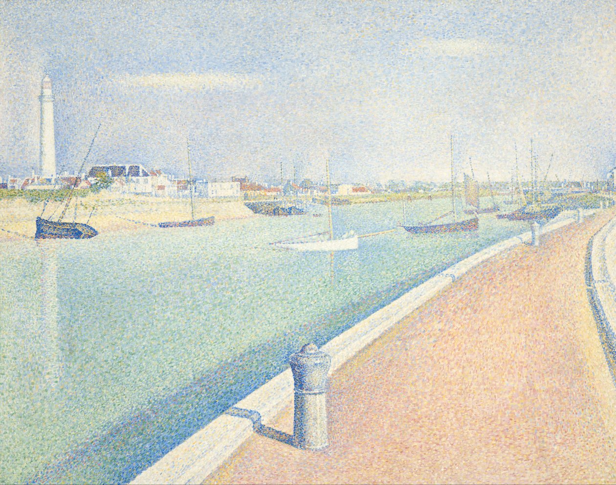 Kanál Gravelines, Petit Fort Philippe od Georges Seurat