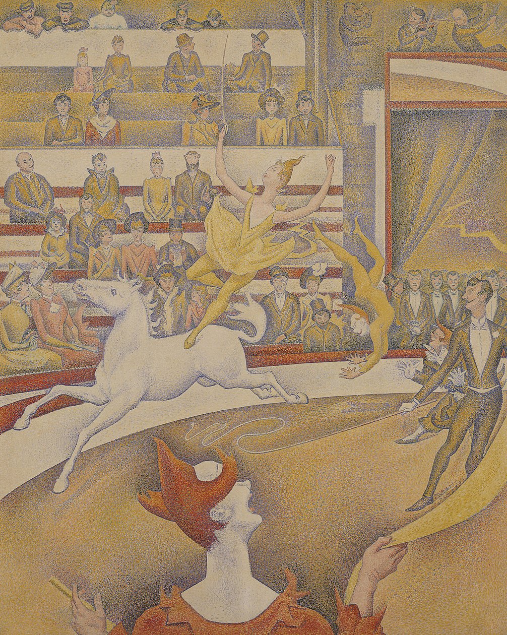 Cirkus, 1891 od Georges Seurat