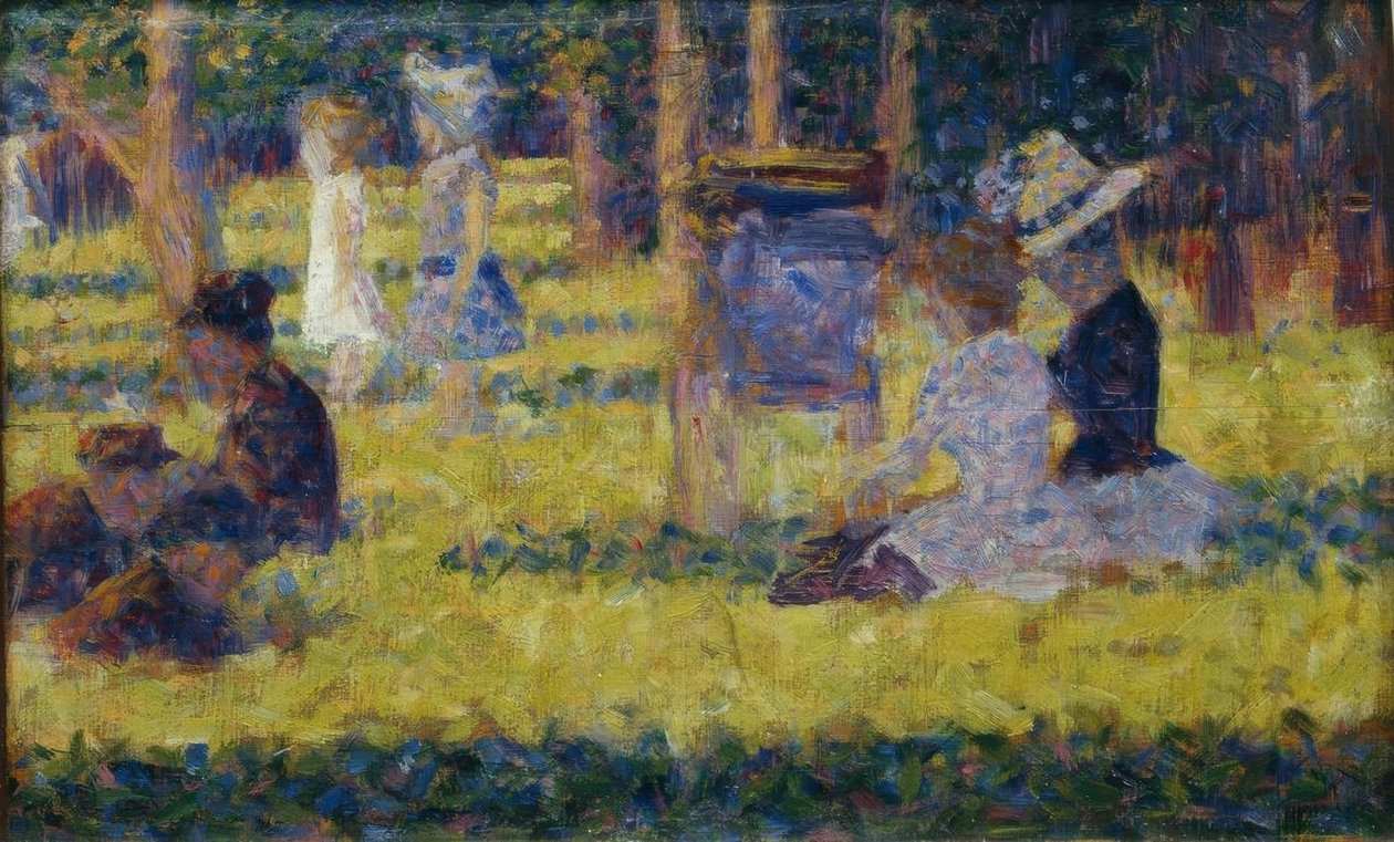 Nedělní odpoledne v La Grande Jatte od Georges Seurat