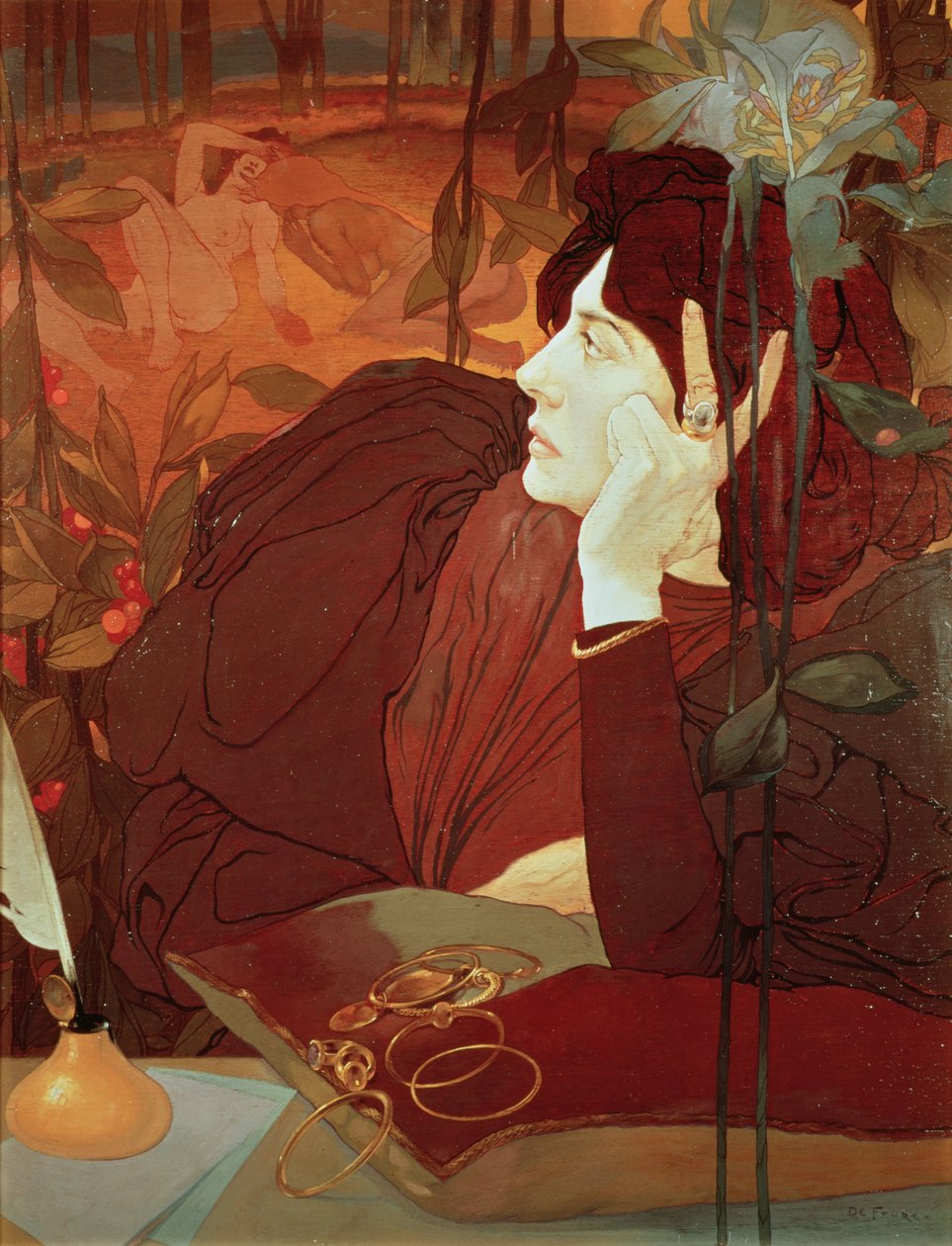 Hlas zla od Georges de Feure