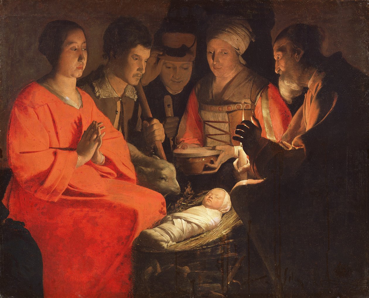 Klanění pastýřů od Georges de La Tour