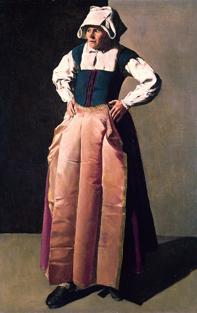 Stará žena, kolem 1618-19 od Georges de La Tour
