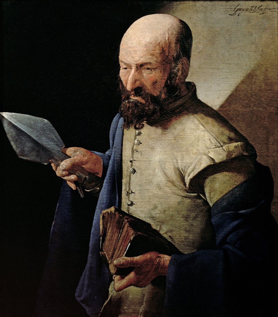 Svatý Tomáš od Georges de La Tour