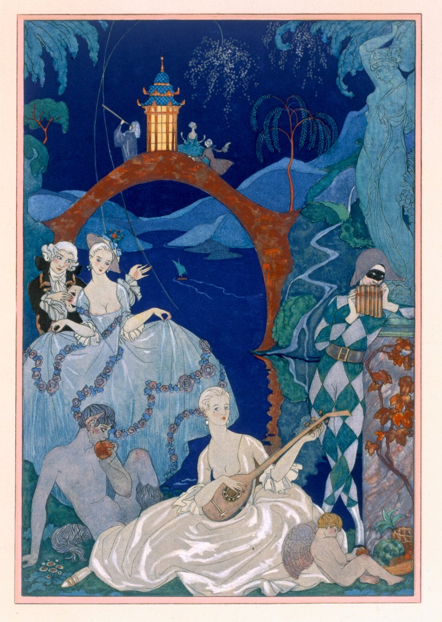 Ball Under the Blue Moon, ilustrace k 