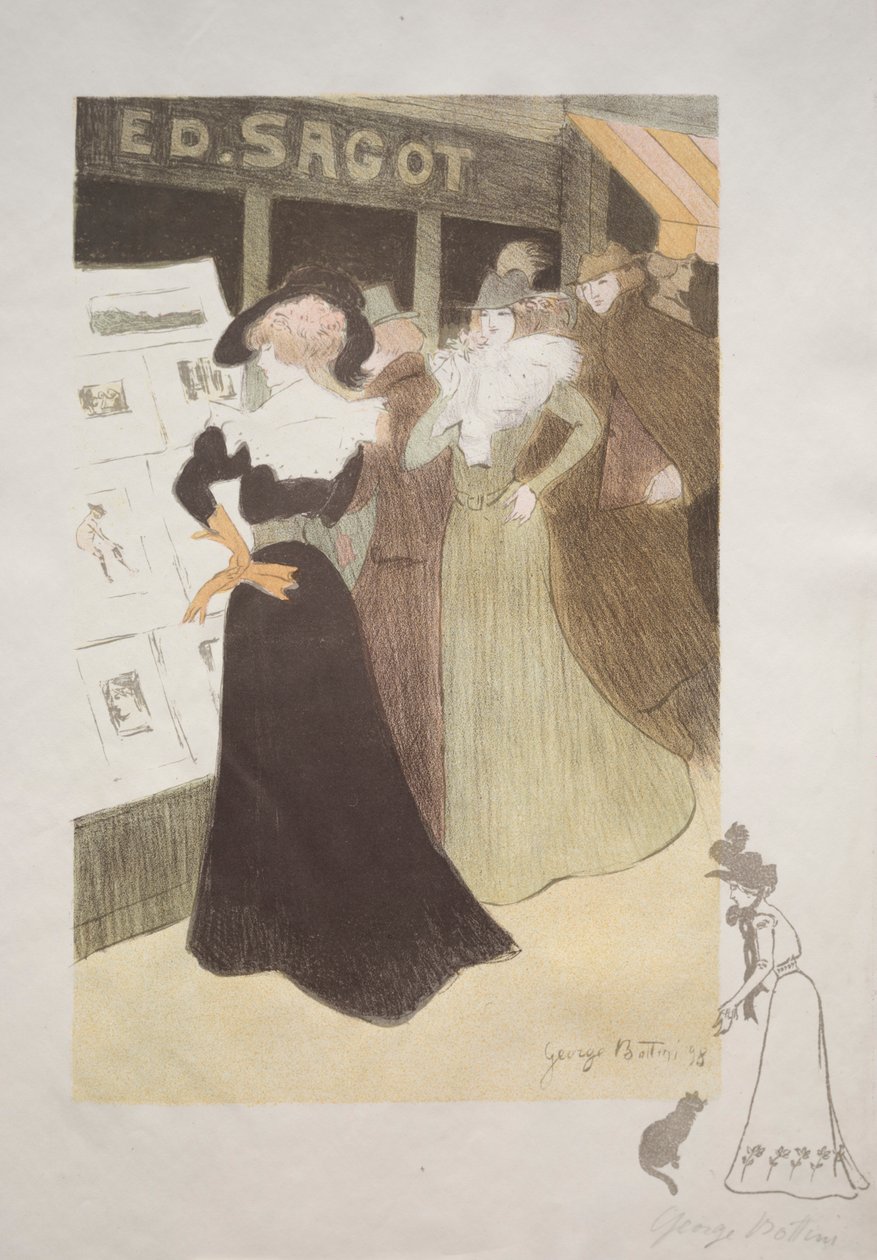 Sagotova galerie, 1898. od Georges Alfred Bottini