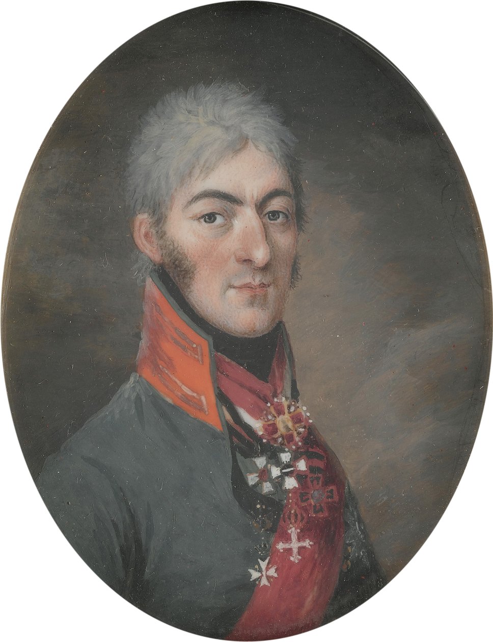 Princ Simon Bagratovič z Bagrashani Imereti 1771-, 1806. od Georges Antoine Keman