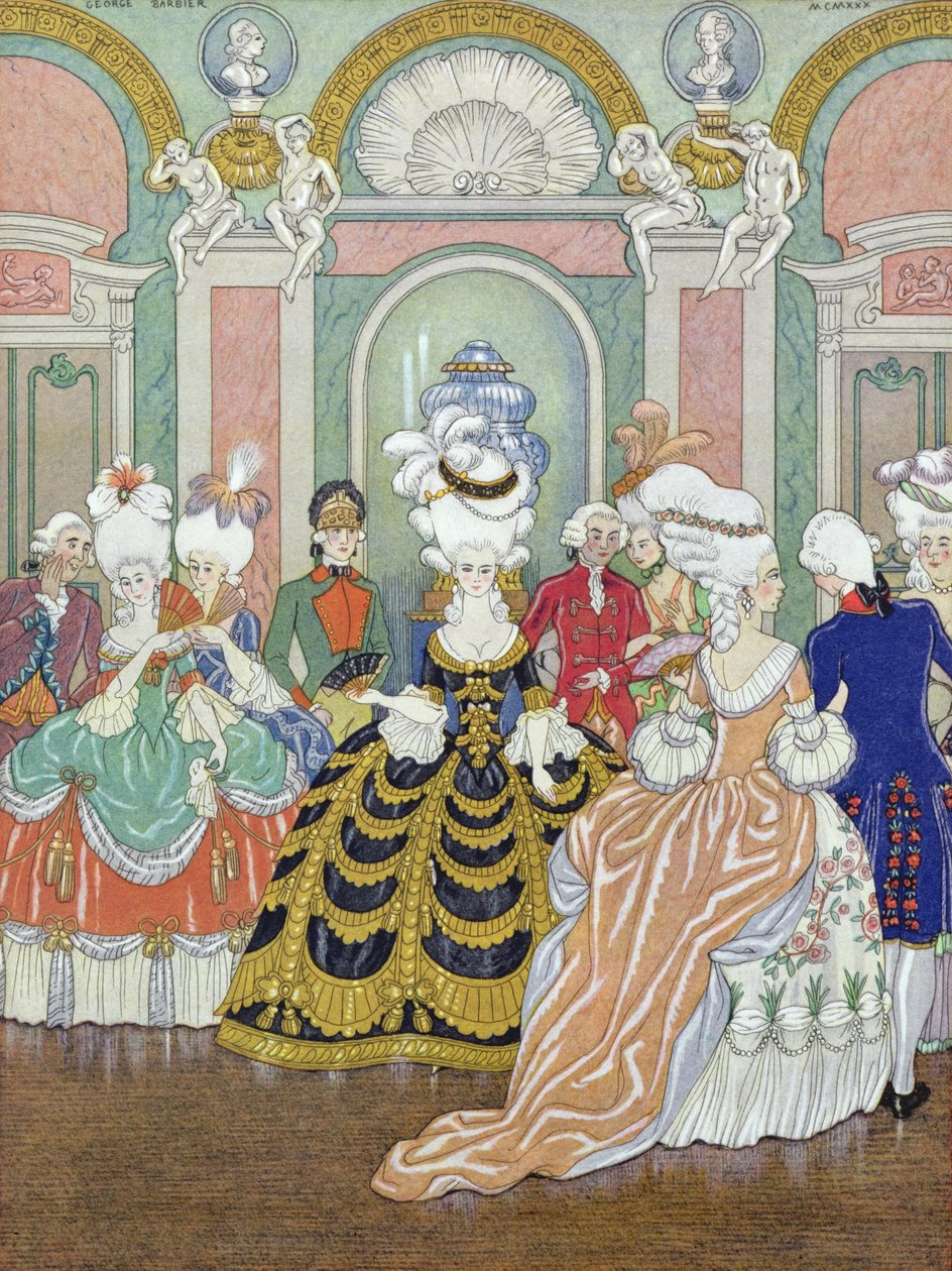 Ballroom Scene, ilustrace z 