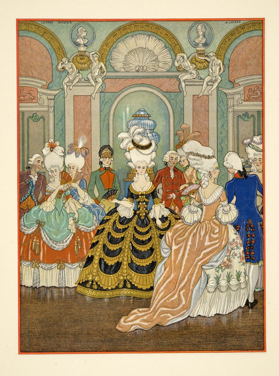 Ballroom Scene, ilustrace z 