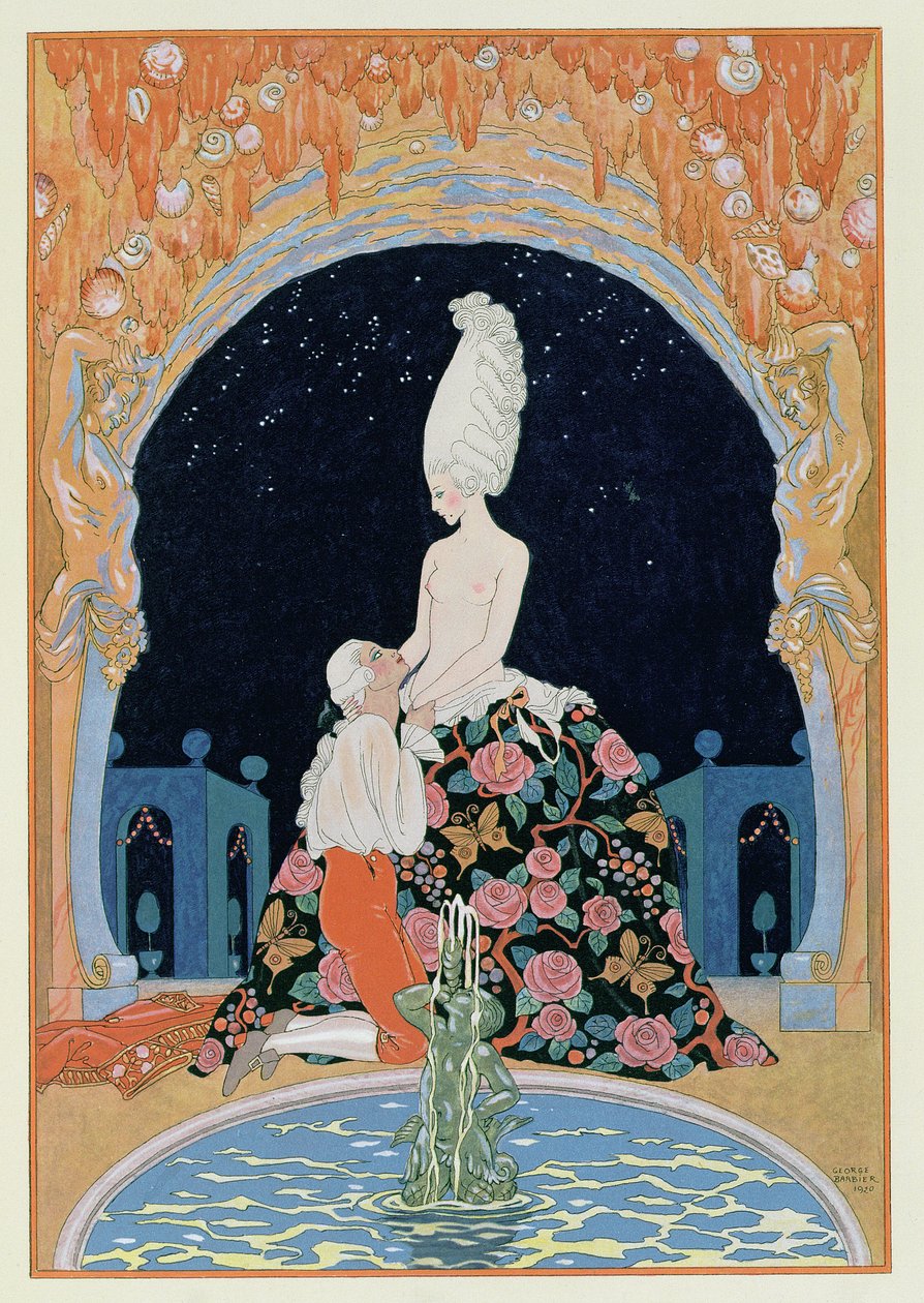 In the Grotto, ilustrace pro 