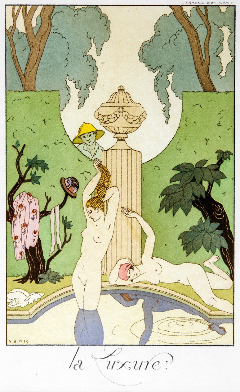 Láska k luxusu od Georges Barbier
