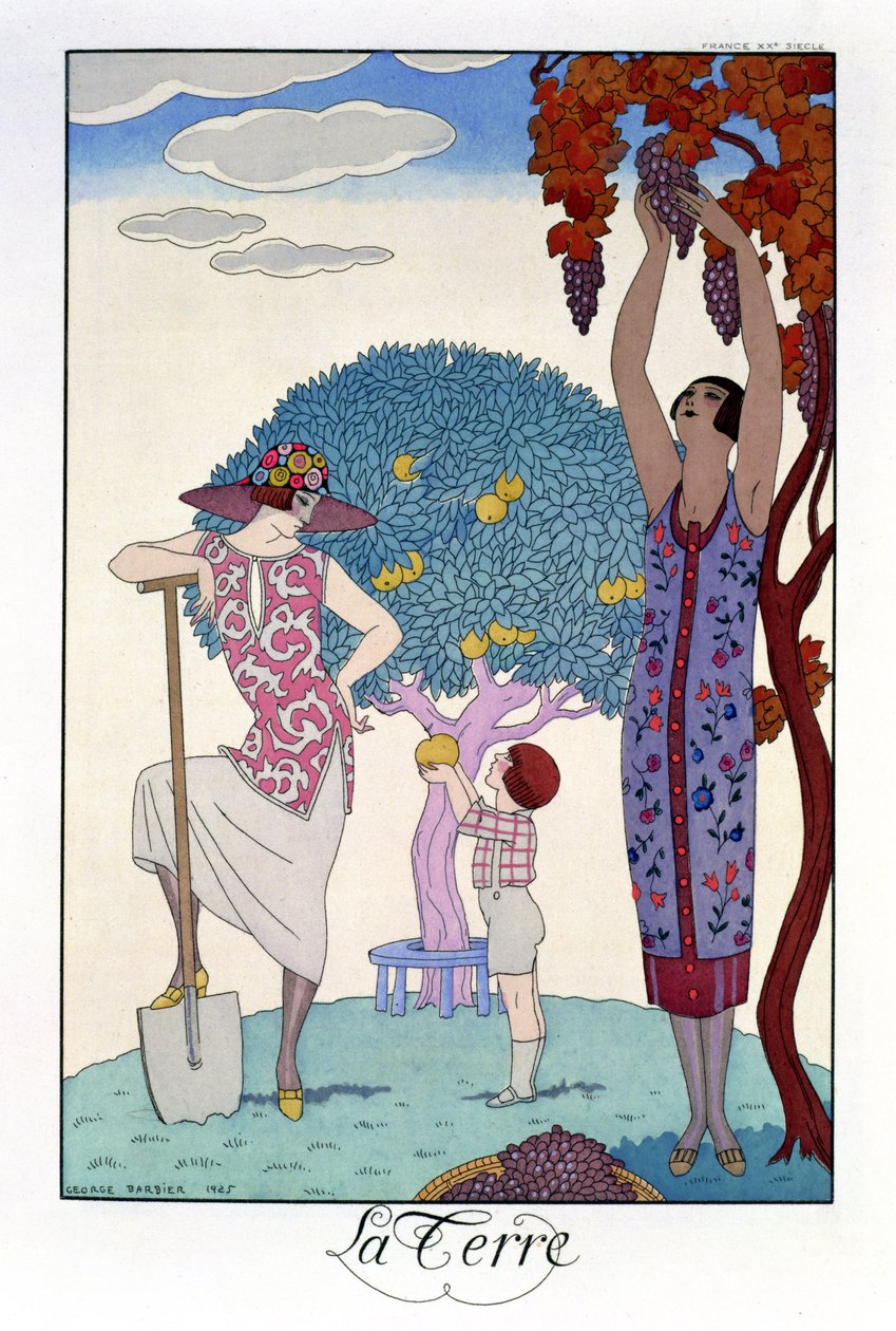 Země od Georges Barbier