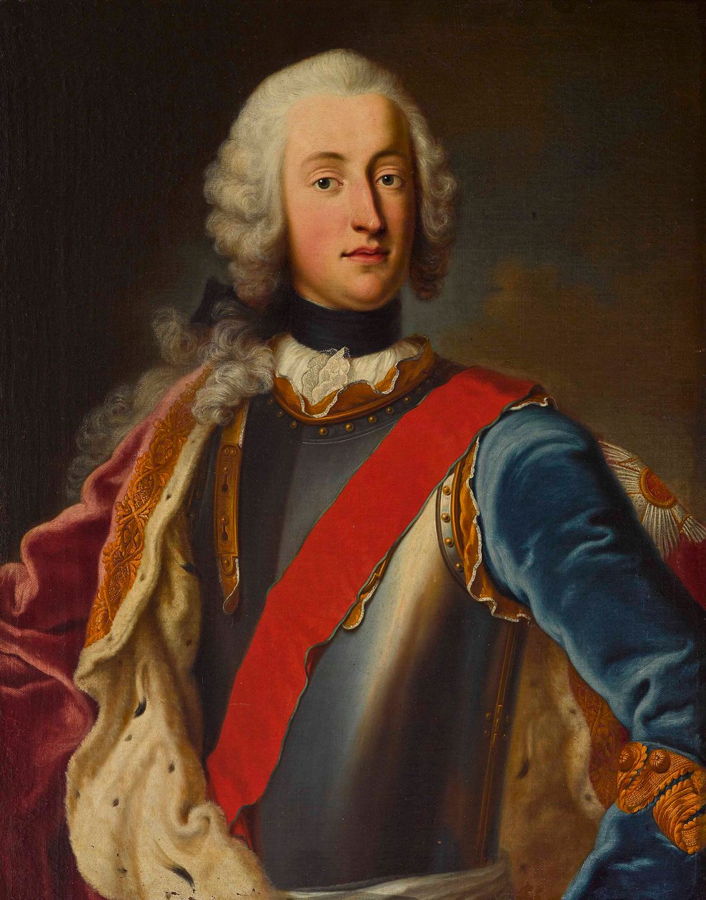 Frederick Michael, hrabě Palatine ze Zweibrückenu (1724-1776) od Georges Desmarées