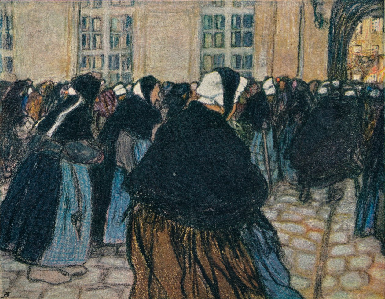 Návrat do hospice De La Salpetriere, c1911 od Georges Dupuis