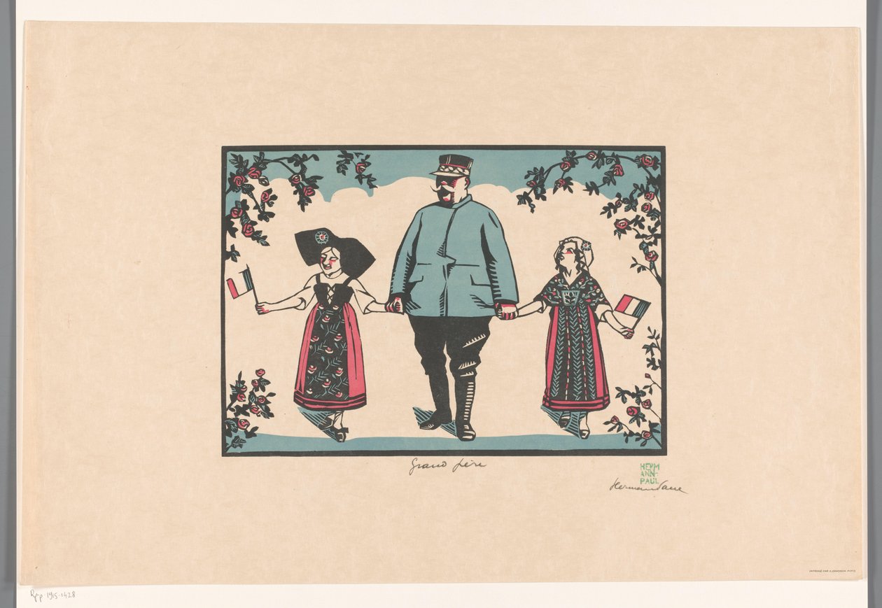 Dědeček (původní název série) od Georges Hermann Rene Paul (signed by artist)