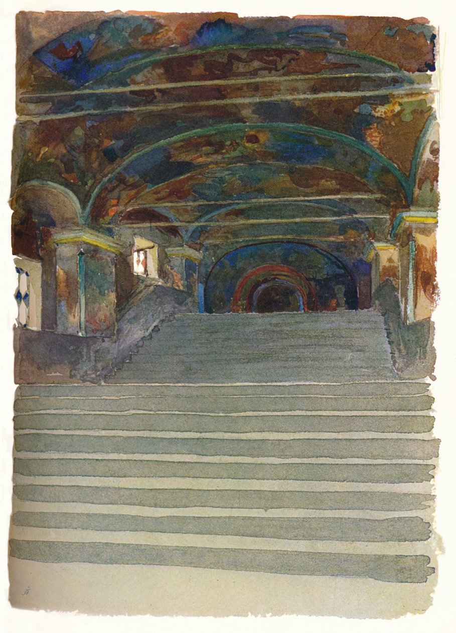 Vchod do kostela proroka Eliáše, Jaroslav, c1900, 1905 od Georges Kossiakoff